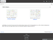 Tablet Screenshot of lawmindmaps.com